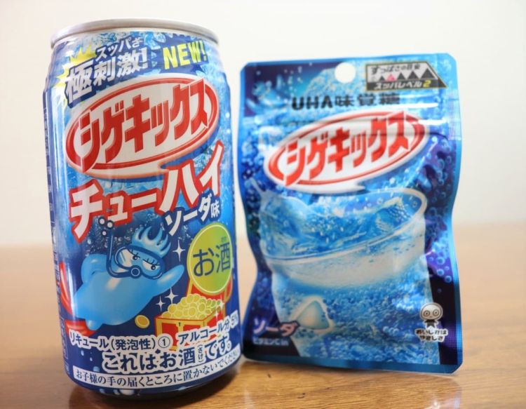 シゲキックスチューハイとハードグミのシゲキックス