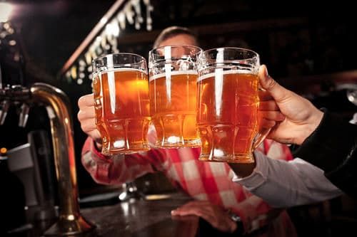 ビールのジョッキ量も値段もお店によって違う