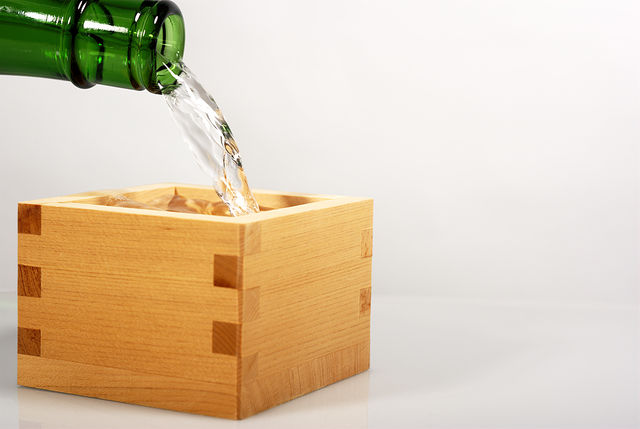 枡酒は枡に入れた日本酒