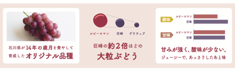ルビーロマン®の特長