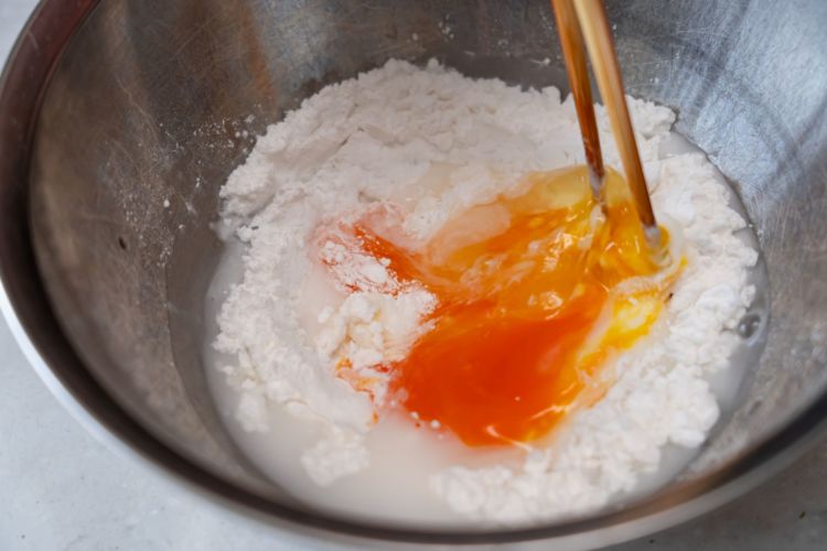 ニラと桜えびのチヂミの材料と作り方