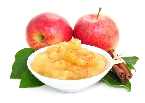 りんごとりんごピューレ