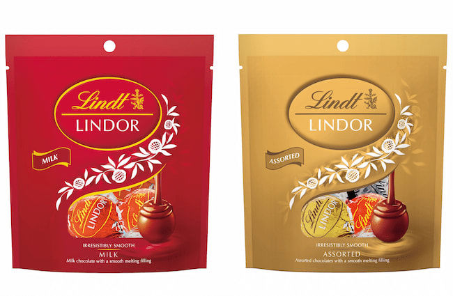 リンツ リンドール ミルクパック3P/アソートパック3P