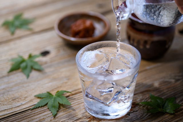 焼酎のカロリーはアルコール度数に比例