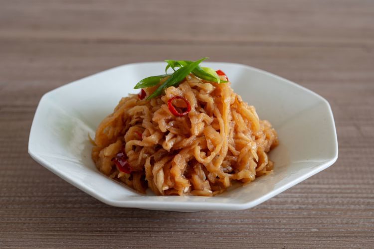 切り干し大根のメンマ風炒め煮