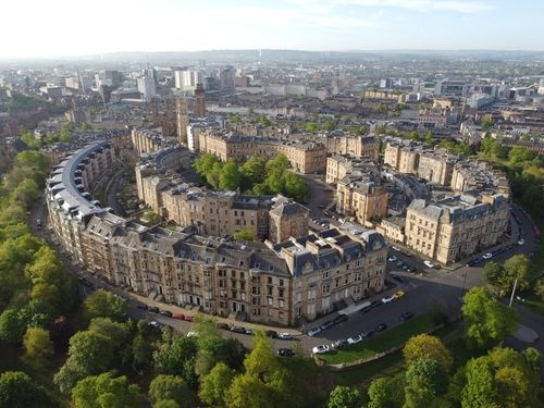 スコットランドのグラスゴー