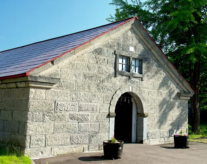 北海道 余市蒸溜所創業時に建てられた一号貯蔵庫