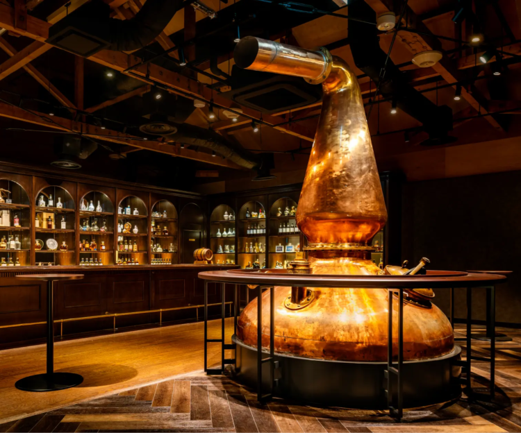 北海道 余市蒸溜所の有料テイスティングバー