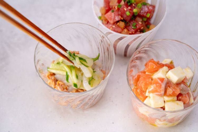 おつまみ手巻きの材料と作り方