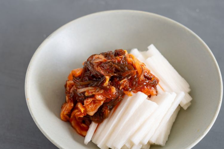 もずくキムチの材料と作り方