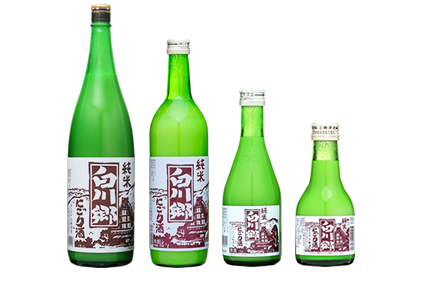 岐阜県の三輪酒造が造る「白川郷 純米にごり酒」