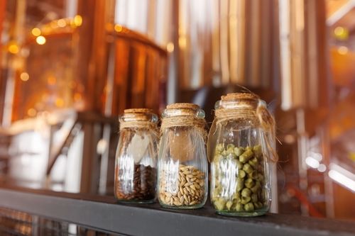 ビールの原料もモルト