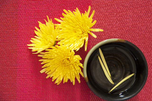 菊酒は古代からたのしまれている日本酒文化