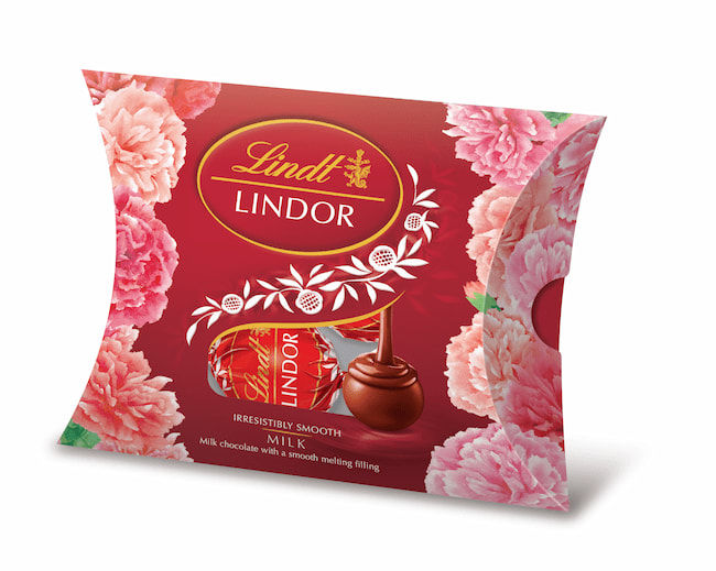母の日にぴったり。華やかな限定デザインの「リンドール」