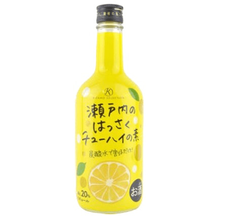 夏季限定商品とあわせて、「瀬戸内のはっさくチューハイの素」も注目です